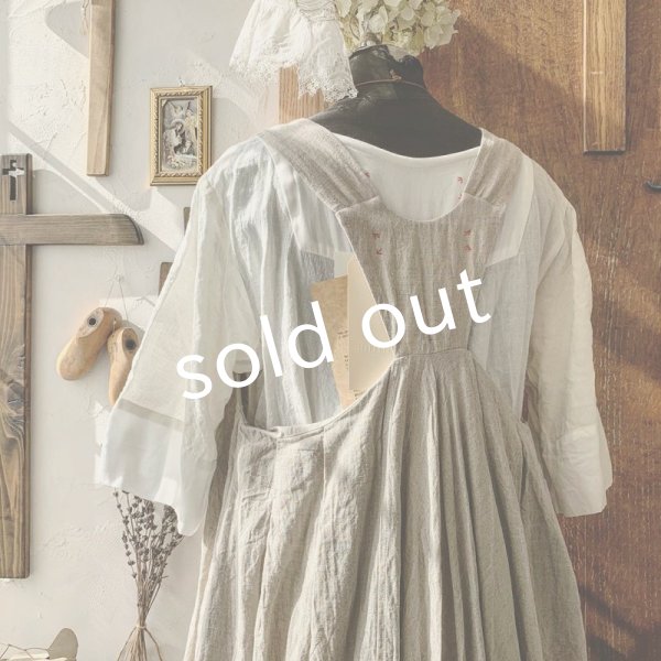 画像8: HALLELUJAH／Robe Agriculteur Russe ロシアンファーマーローブ・flax (8)