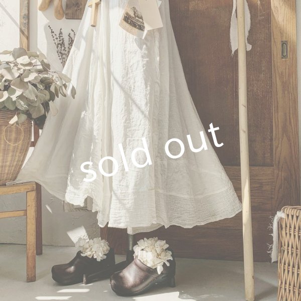 画像7: HALLELUJAH/Robe de fame de chambre 小間使いローブ・off-white (7)