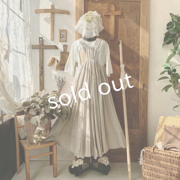 画像6: HALLELUJAH／Robe Agriculteur Russe ロシアンファーマーローブ・flax (6)