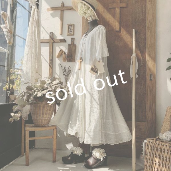 画像6: HALLELUJAH/Robe de fame de chambre 小間使いローブ・off-white (6)