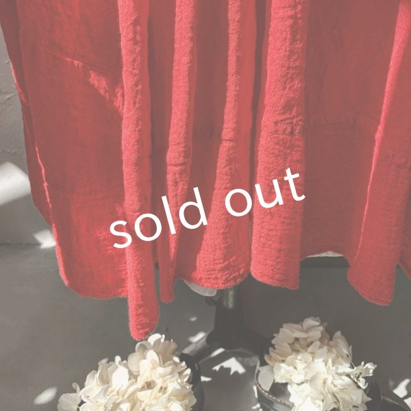 画像5: HALLELUJAH／Robe de fame de chambre 小間使いローブ・red (5)