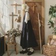 画像4: HALLELUJAH／Robe Agriculteur Russe ロシアンファーマーローブ・navy (4)