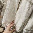 画像9: HALLELUJAH／Robe en dentelle 1940 レースローブ1940年代・off-white (9)