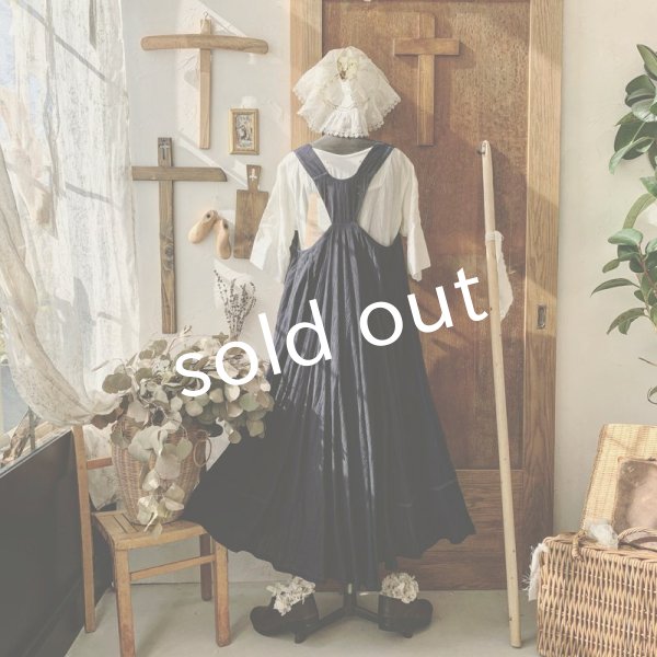 画像5: HALLELUJAH／Robe Agriculteur Russe ロシアンファーマーローブ・navy (5)