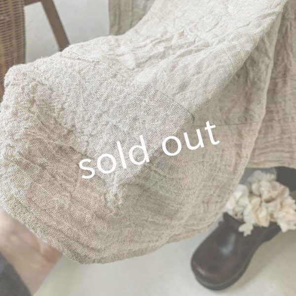 画像13: HALLELUJAH／Robe de fame de chambre 小間使いローブ・flax (13)