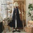 画像1: HALLELUJAH／Robe Agriculteur Russe ロシアンファーマーローブ・navy (1)