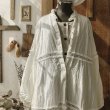 画像4: HALLELUJAH／Robe en dentelle 1940 レースローブ1940年代・off-white (4)