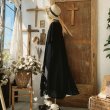 画像7: HALLELUJAH／Robe de fame de chambre 小間使いローブ・black (7)