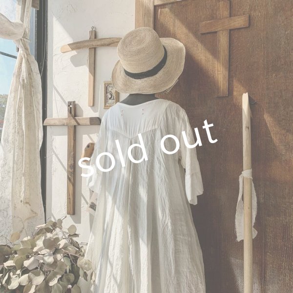 画像11: HALLELUJAH/Robe de fame de chambre 小間使いローブ・off-white (11)