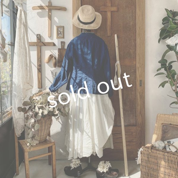 画像13: HALLELUJAH/Victorian Veste ヴィクトリア時代のジャケット・indigo (13)