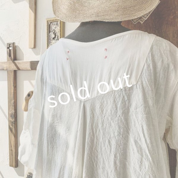 画像13: HALLELUJAH/Robe de fame de chambre 小間使いローブ・off-white (13)