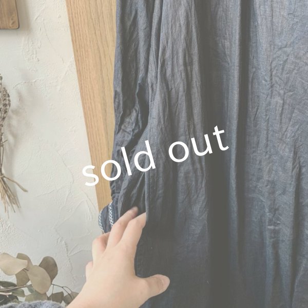 画像12: HALLELUJAH/Robe de Berger 1800s 羊飼いローブ1800年代・charcoal (12)