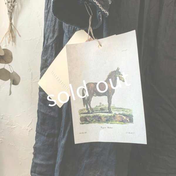 画像16: HALLELUJAH/Robe de Berger 1800s 羊飼いローブ1800年代・charcoal (16)