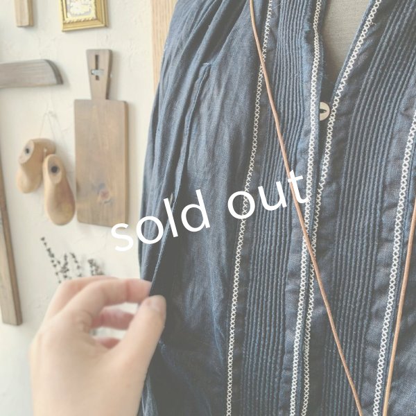 画像11: HALLELUJAH/Robe de Berger 1800s 羊飼いローブ1800年代・charcoal (11)