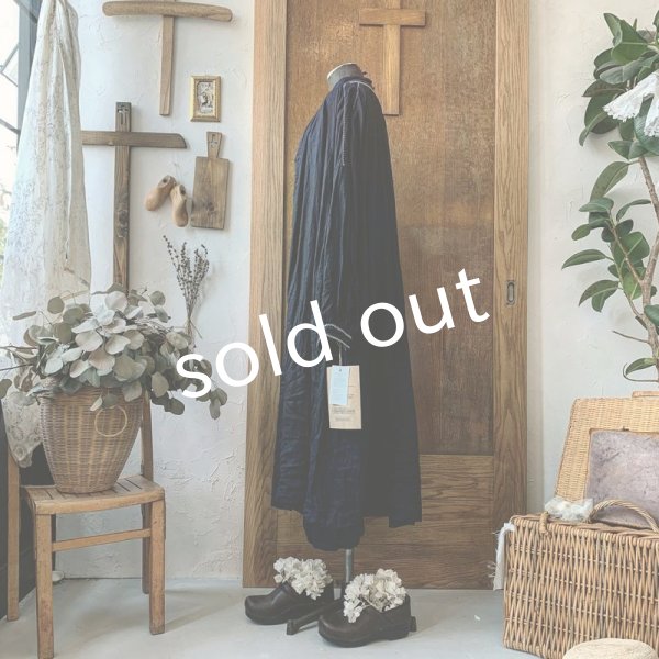 画像9: HALLELUJAH/Robe de Berger 1800s 羊飼いローブ1800年代・charcoal (9)