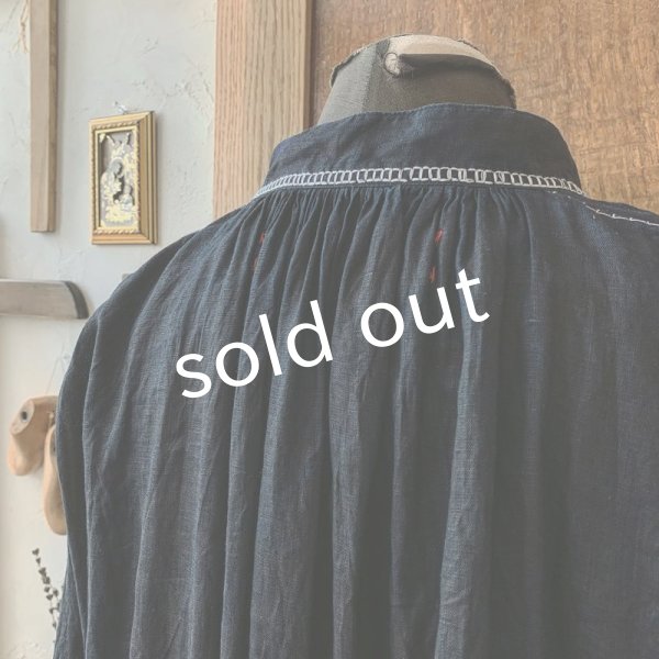 画像15: HALLELUJAH/Robe de Berger 1800s 羊飼いローブ1800年代・charcoal (15)