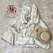 画像4: mifumi／後ろ刺繍のタックとギャザーのワンピース・青耳リネン (4)