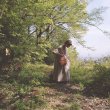 画像2: mifumi／ドロップショルダーボリュームpuffワンピース・赤耳プチギンガム (2)