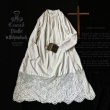 画像3: antiques/1900'年代初期アンティーク品・十字架レースの司祭服 (3)