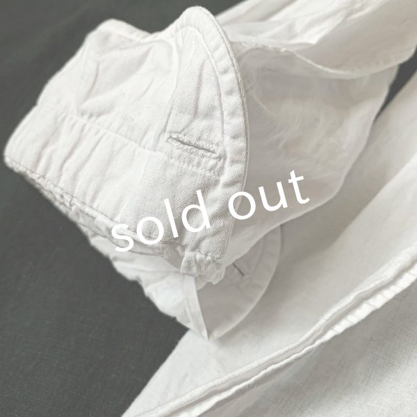 画像8: antiques/1900'年代アンティーク品・グランパシャツ (8)