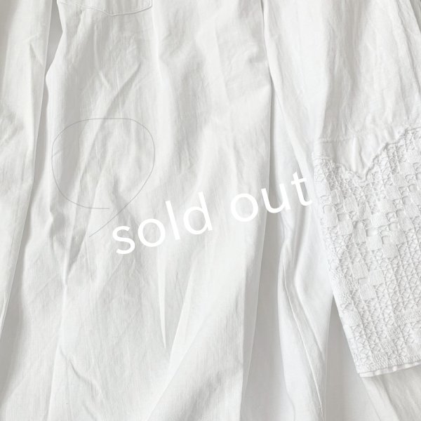 画像14: antiques/1900'年代初期アンティーク品・十字架レースの司祭服 (14)