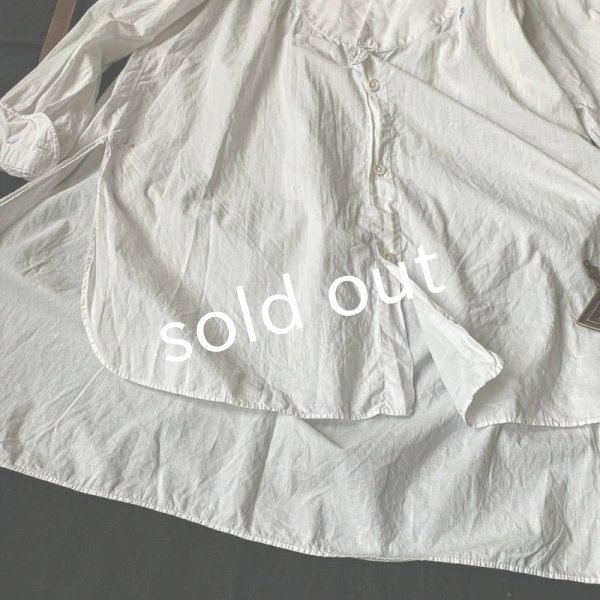 画像7: antiques/1900'年代アンティーク品・グランパシャツ (7)