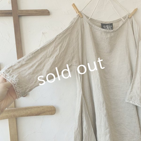 画像2: mifumi／tareプルオーバー・生成り (2)