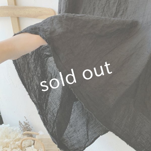 画像6: mifumi／tareプルオーバー・黒 (6)