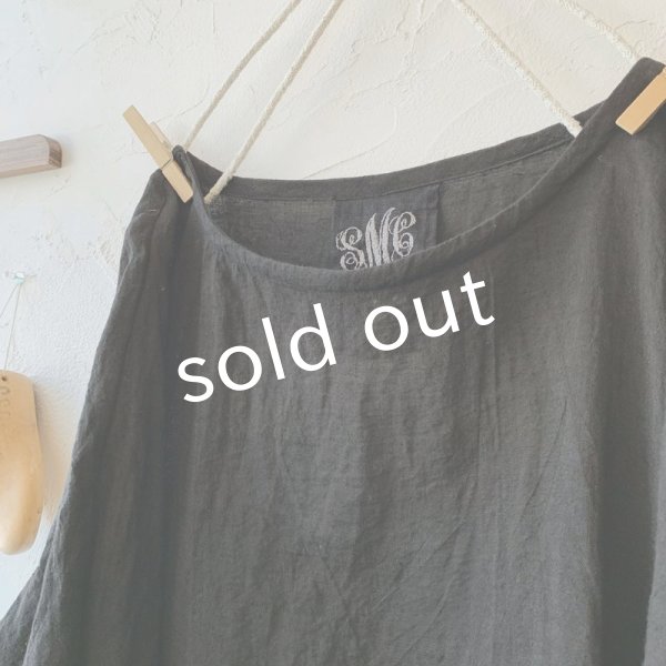 画像4: mifumi／tareプルオーバー・黒 (4)