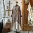 画像4: HALLELUJAH/1930's Robe・brown×flax (4)