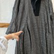 画像8: 当店限定 HALLELUJAH／Robe de Berger 1800s 襟付き羊飼いローブ・glen check (8)