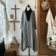 画像13: 当店限定 HALLELUJAH／Robe de Berger 1800s 襟付き羊飼いローブ・glen check (13)