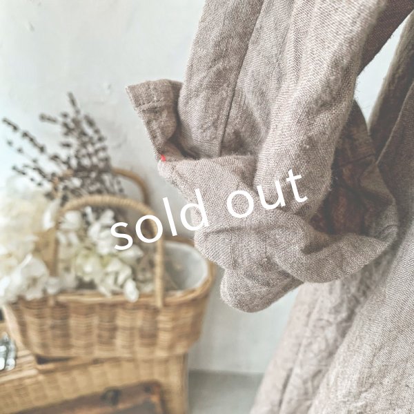 画像7: HALLELUJAH/1930's Robe・brown×flax (7)