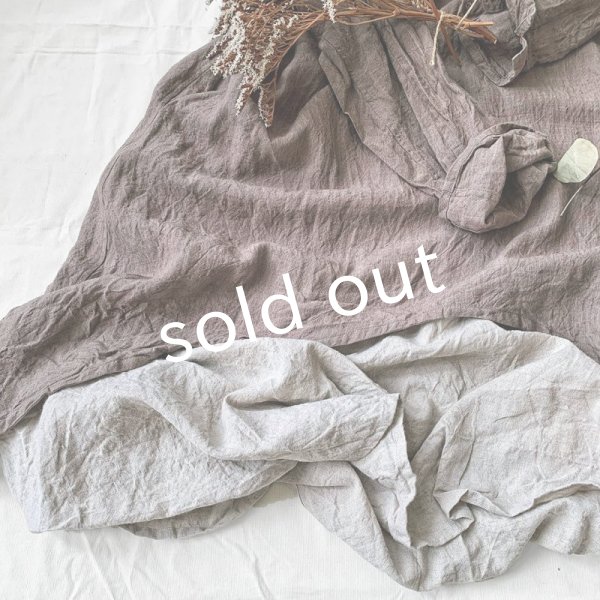 画像3: HALLELUJAH/1930's Robe・brown×flax (3)