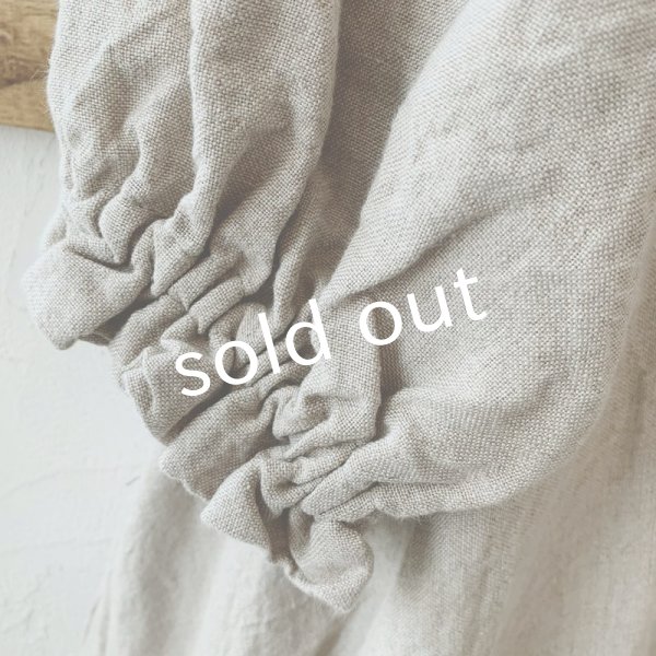 画像4: mifumi/ぷちピエロのワンピース・生成りに黒襟 (4)