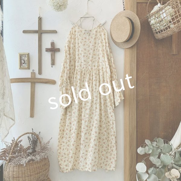 画像5: mifumi/Wトロンのワンピース・クリームブーケ (5)