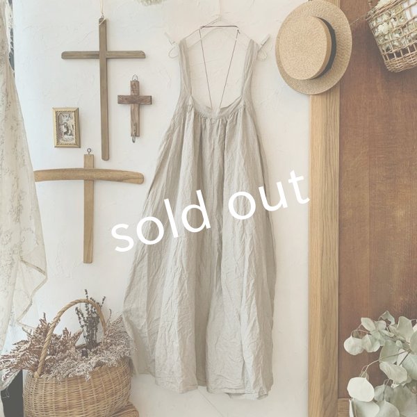 画像5: mifumi/pomサロペット・生成り (5)