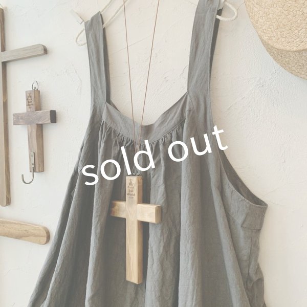 画像2: mifumi/pomサロペット・濃灰 (2)