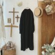 画像5: mifumi／アトリエ刺繍ハンナドレス・黒 (5)