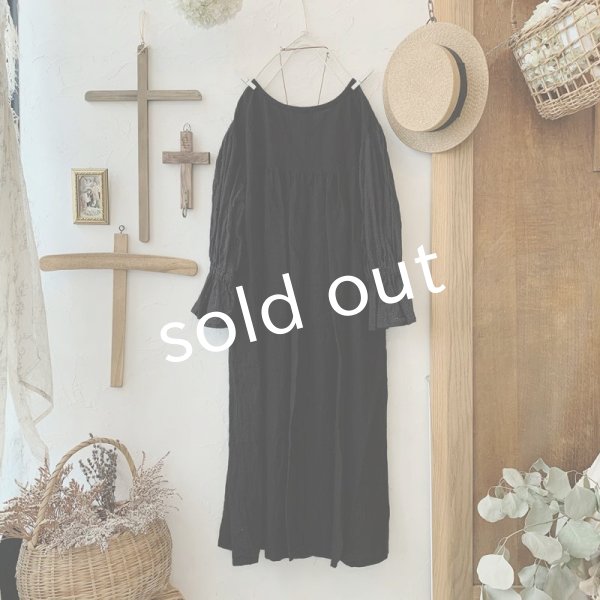 画像5: mifumi/キャンディワンピース・黒サークル (5)