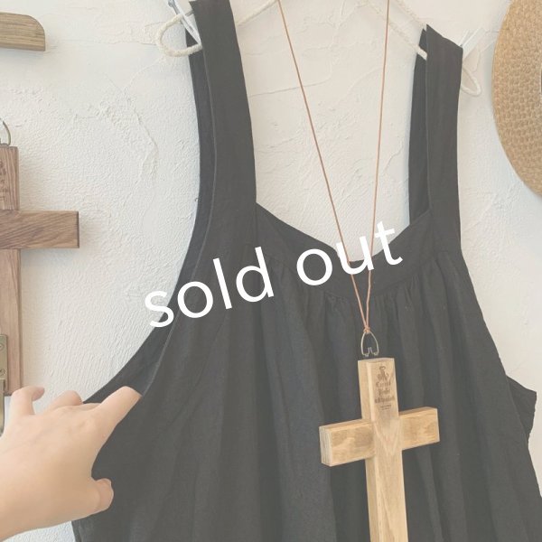 画像3: mifumi/pomサロペット・黒 (3)