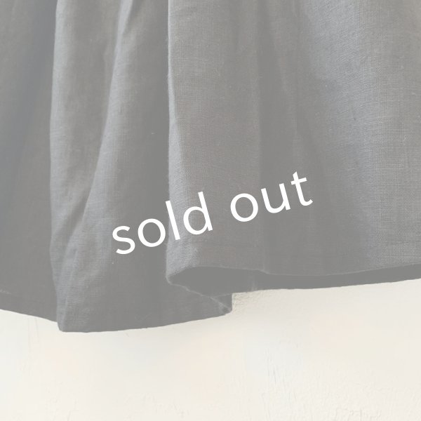 画像4: mifumi／ローラキャミエプロン・黒 (4)