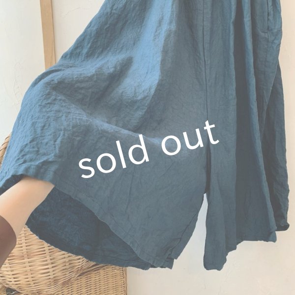 画像5: mifumi／pomサロペット・ブルーグリーン (5)