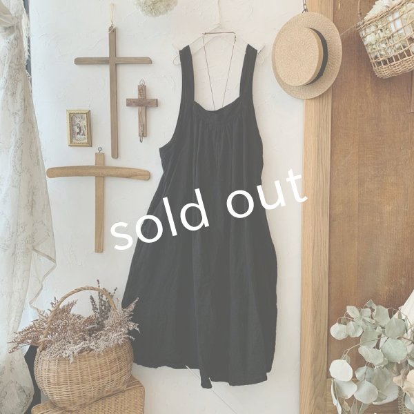 画像4: mifumi/pomサロペット・黒 (4)