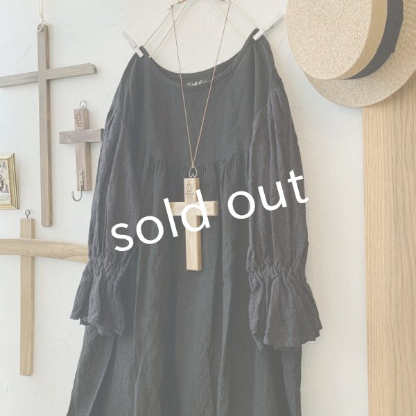 画像2: mifumi/キャンディワンピース・黒サークル (2)