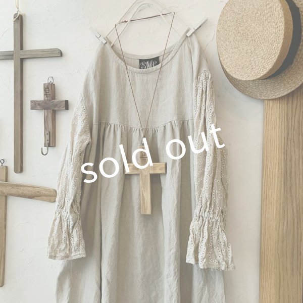 画像2: mifumi／キャンディワンピース・きなりサークル (2)