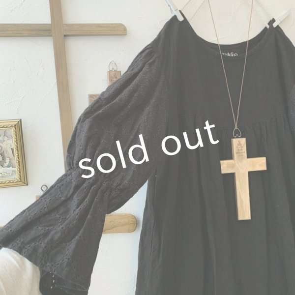 画像3: mifumi/キャンディワンピース・黒サークル (3)