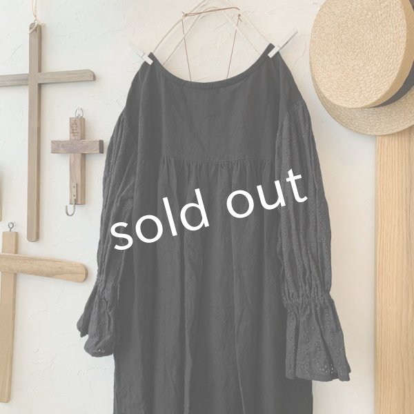 画像6: mifumi/キャンディワンピース・黒サークル (6)