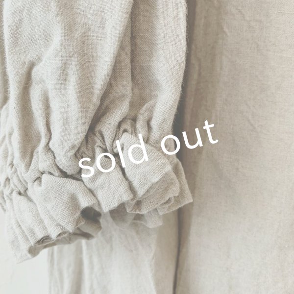 画像4: mifumi/ぷちピエロのワンピース・生成り (4)