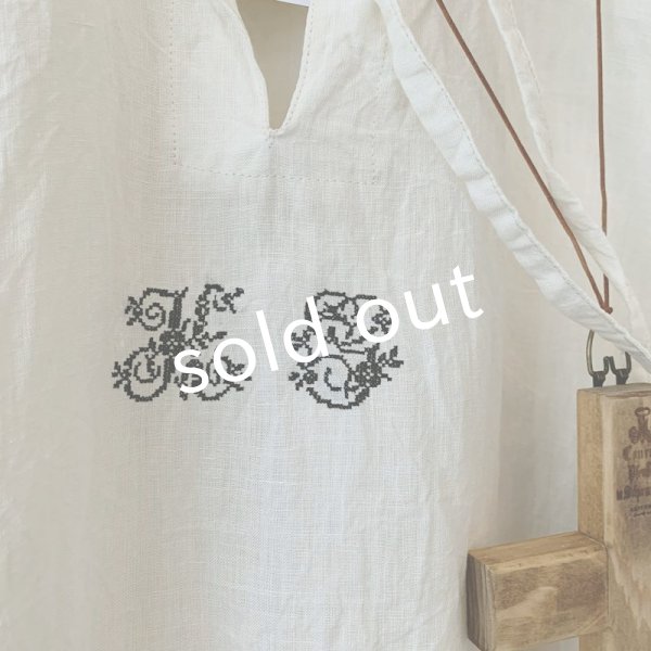 画像4: mifumi／アトリエ刺繍ハンナドレス・オフ (4)